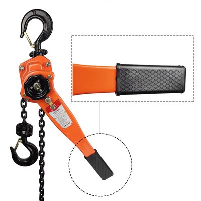 Heavy-Duty VA Type Manual Ratchet Lever Hoist with 1T Rated Load and 1.5m Lifting Height - Hand Operated Chain Block