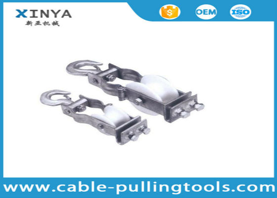 Transmission Line Stringing Tools Single Sheave Nylon Stringing Pulley ...