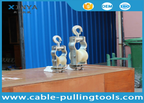 Transmission Line Stringing Tools Single Sheave Nylon Stringing Pulley ...