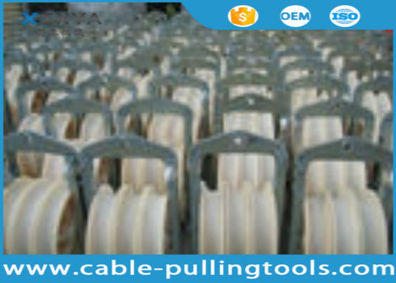 Large Diameter Bundled Conductor Stringing Block Pulley For Cable ...