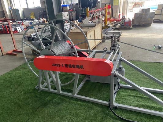 Electric Wire Rope Rewinding Machine JMSS-4 for Power Construction